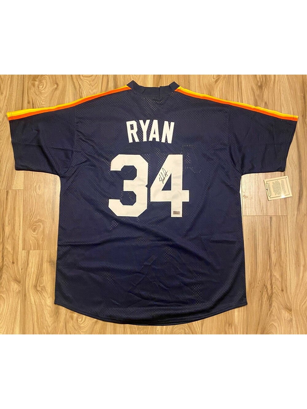 Nolan Ryan Signed Jersey With COA (2375343) (Astros)
